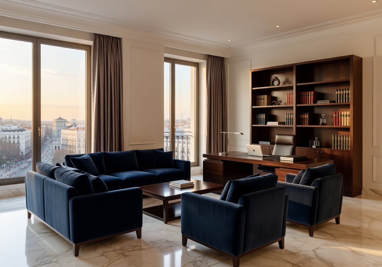Madrid luxury executive suite interior